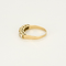 Bague 51 Demie alliance en or jaune et diamants 58 Facettes DV10000-2-51-2