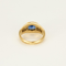 Bague 53 Bague jonc saphir et diamants 58 Facettes DV22815-1-53-2