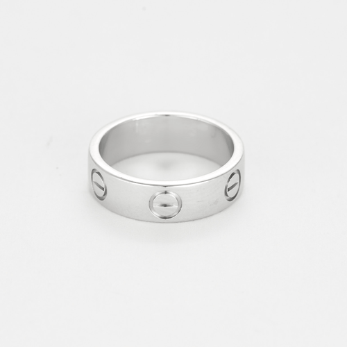 Bague 51 Cartier - Love - Classique - Alliance en or gris 58 Facettes DV21963-1