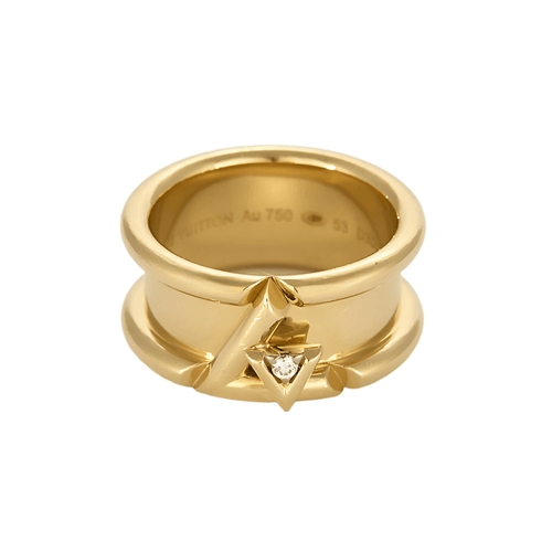 Bague 53 Louis Vuitton - Volt one - Anneau en or jaune 58 Facettes DV22149-1