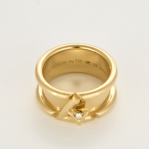 Bague 53 Louis Vuitton - Volt one - Anneau en or jaune 58 Facettes DV22149-1
