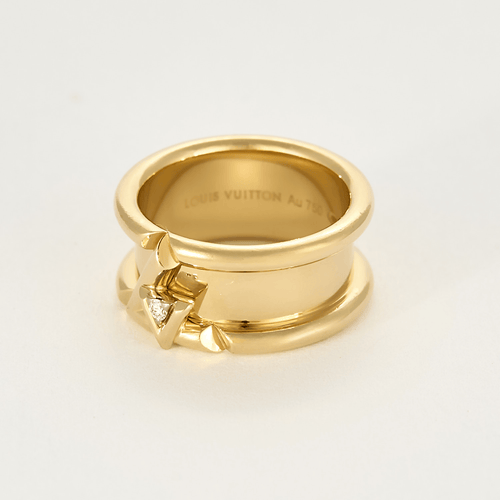 Bague 53 Louis Vuitton - Volt one - Anneau en or jaune 58 Facettes DV22149-1