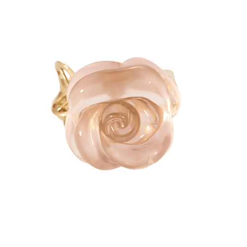 Bague 46 Dior  "Pré Catelan", Dior en or rose, quartz rose, diamant. Victoire de Castellane 58 Facettes DDV22149-3
