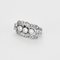 Bague 51 Bague en platine et diamants 58 Facettes DV22972-3-51-2
