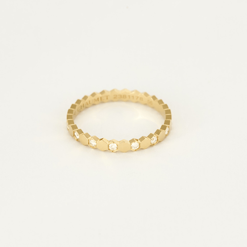 Bague 56 CHAUMET - Bee my love - Alliance en or jaune et diamants 58 Facettes DV22963-2-56-3