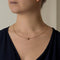 Collier NIESSING - Collier cable et pendentif en or jaune et diamant 58 Facettes DV22677-2