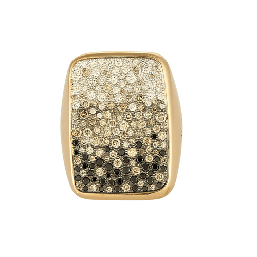 Bague 45 POMELLATO - Sabbia - Grand Modèle - Bague en or rose et diamants 58 Facettes DV22489-1-45-3