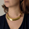 Hermes - Collection Mopti - Important collier en or jaune et cornaline.