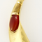 Hermes - Collection Mopti - Important collier en or jaune et cornaline.
