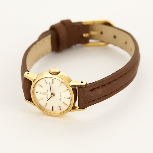 Montre OMEGA - Genève Lady Vintage - Montre de dame acier et plaqué or 58 Facettes DV15048-11