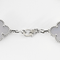 Collier Van Cleef & Arpels -Vintage Alhambra 10 motifs - Collier en or gris et calcédoine 58 Facettes DV0830-32