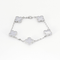 Bracelet Van Cleef &Arpels -Vintage Alhambra- Bracelet en or gris et calcédoine 58 Facettes DV0830-33