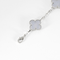 Bracelet Van Cleef &Arpels -Vintage Alhambra- Bracelet en or gris et calcédoine 58 Facettes DV0830-33