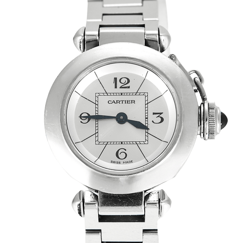 Montre CARTIER - Mini Pasha - Montre en acier 58 Facettes DV21418-1