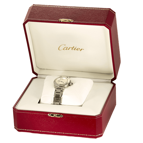 Montre CARTIER - Mini Pasha - Montre en acier 58 Facettes DV21418-1