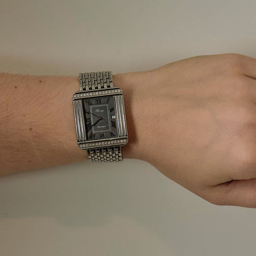 Montre POIRAY - Ma Première Grand Modèle - Montre en acier et diamants 58 Facettes DV22243-1