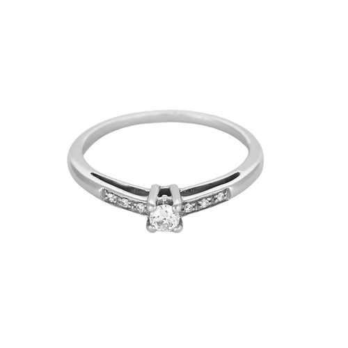 Bague 50 MAUBOUSSIN - Tu es le sel de ma vie n°1 - Bague en or gris et diamant 58 Facettes DV20648-1