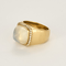 Bague 50 FRED - Pain de sucre - Bague en or jaune quartz milky et diamants. Petit Modèle. 58 Facettes DV23316-1-50-2