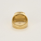 Bague 50 FRED - Pain de sucre - Bague en or jaune quartz milky et diamants. Petit Modèle. 58 Facettes DV23316-1-50-2