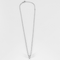 Collier Collier en or gris et diamant 0.20 carat 58 Facettes DV23195-4