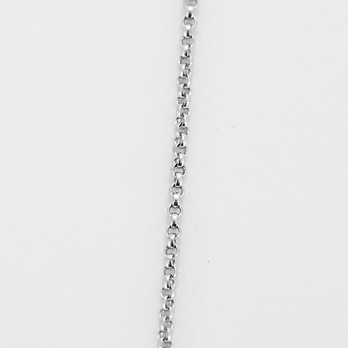 Collier Collier en or gris et diamant 0.20 carat 58 Facettes DV23195-4