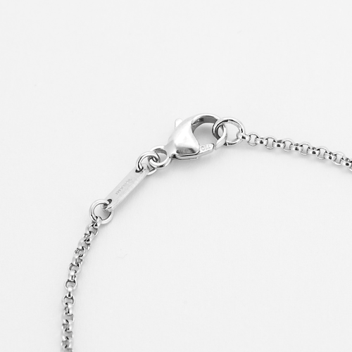Collier Collier en or gris et diamant 0.20 carat 58 Facettes DV23195-4