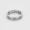 Bague 50 CARTIER - LOVE - Bague Alliance Or Gris et Diamant 58 Facettes DV22795-1