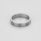 Bague 50 CARTIER - LOVE - Bague Alliance Or Gris et Diamant 58 Facettes DV22795-1