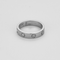 Bague 50 CARTIER - LOVE - Bague Alliance Or Gris et Diamant 58 Facettes DV22795-1