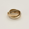 Bague 53 Cartier - Trinity Classique - Bague trois anneaux en or de trois couleurs 58 Facettes DV22624-2