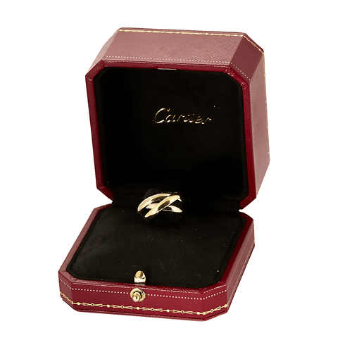 Bague 53 Cartier - Trinity Classique - Bague trois anneaux en or de trois couleurs 58 Facettes DV22624-2