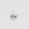 Boucles d'oreilles Van Cleef & Arpels Sweet Alhambra Puces d’oreilles en or gris et nacre blanche 58 Facettes DDV22876-3