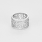 Bague 53 CHANEL - Camelia - Grand Modèle- Bague en or gris et diamants 58 Facettes DV22001-1-53-2