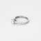 Bague 47 Cartier - "Solitaire 1895" - Bague platine et diamants. 58 Facettes DV20232-1