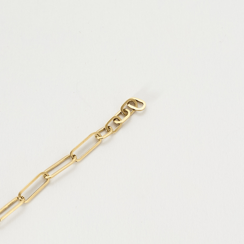 Bracelet Dinh Van Menottes R10 Bracelet en or jaune et diamants 58 Facettes DV21602-14