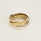 Bague 59 Cartier Trinity Bague en trois ors 58 Facettes DV21602-12