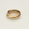 Bague 59 Cartier Trinity Bague en trois ors 58 Facettes DV21602-12