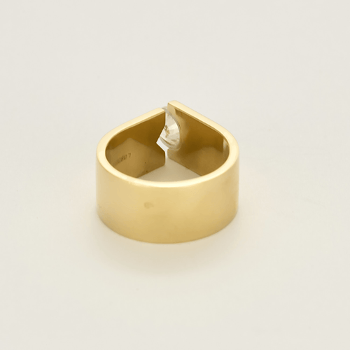 Bague 54 NIESSING - Bague solitaire or jaune et diamant 58 Facettes DV22677-1-54-3