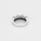 Bague 54 Bague jonc en or gris et diamants 58 Facettes DV22972-10-54-24