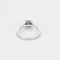 Bague 49 Bague solitaire en or gris et diamants 58 Facettes DV23058-1-49-2