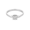 Bague 55 Bague en or gris et diamants, serti illusion 58 Facettes DV21401-9