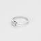 Bague 55 Bague en or gris et diamants, serti illusion 58 Facettes DV21401-9