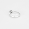 Bague 55 Bague en or gris et diamants, serti illusion 58 Facettes DV21401-9