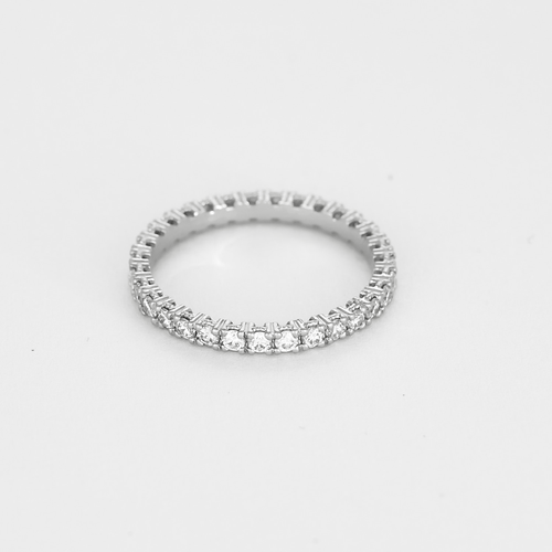 Bague 50 MAUBOUSSIN - Fine alliance en platine et diamants 58 Facettes DV23579-2