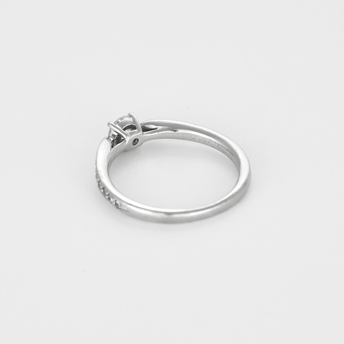 Bague 49 Tiffany & Co - Harmony - Bague en platine et diamants 58 Facettes DV23574-1