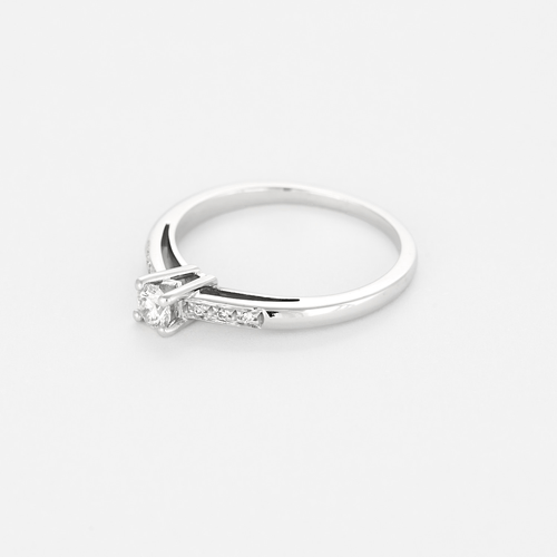 Bague 54 Mauboussin "Tu es le sel de ma vie n°2 - Bague en or gris et diamants 58 Facettes DV9296-5