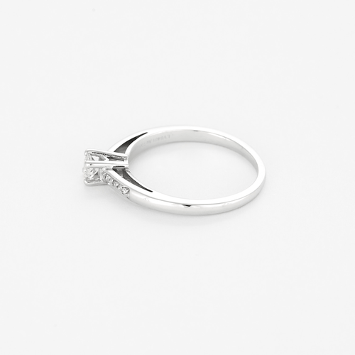 Bague 54 Mauboussin "Tu es le sel de ma vie n°2 - Bague en or gris et diamants 58 Facettes DV9296-5