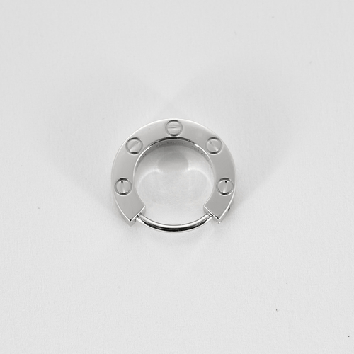 Boucles d'oreilles CARTIER - Love - Mono boucle d'oreille en or blanc 58 Facettes DV0581-35