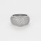 Bague 48 MAUBOUSSIN - C'est toi la star - Bague boule en or gris et pavage petits diamants. 58 Facettes DV21248-2-48-2