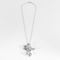 Collier en or gris et pendentifs Coeurs diamants 58 Facettes DDV23962-2